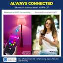 Smart Light Bulbs 100W Equiv., 1350LM 11W Smart Bulb Works with Alexa/Google Home/Smart Life, A19 E26 RGBCW Color Changing, No Hub Required, 2.4G WiFi Bluetooth Bulb, ETL Listed, 2PCS