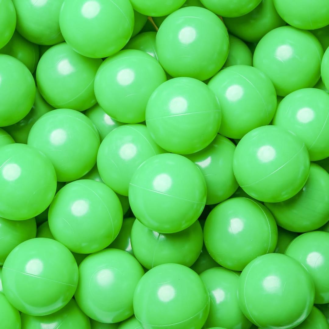 Realhaha Larger Plastic Balls for Ball Pit, Play Pin Balls for Toddlers Kid Ball Pits & Accessories for Bounce House,2.76 inches,50 100 pcs