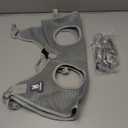 Dog Grooming Hammock Harness for Dogs & Cats with Pet Nail Clipper Trimmer - Cat Hanger Sling for Trimming Clipping Nails- Dog Hammock Restraint Bag for Small Medium Large pet  Grey S  (S ( Legs Distance : 5-12 " / Max W30lb ))