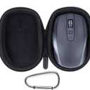 Hard Case Compatible with Logitech MX Anywhere 3S Anywhere 3 Anywhere 2S Anywhere 2 Compact Performance Mouse (Graphite Case)
