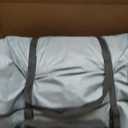 Extra Large Tent 12-14 Person,Family Cabin Tents,2 Rooms,Straight Wall,2 Doors 4 Windows with Mesh,Waterproof,Straight Wall,Big Tent for Outdoor,Picnic,Camping,Gathering(Brown)