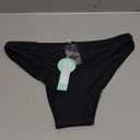 Beautikini Period Swimwear Bikini Menstrual Swim Bottoms Leakproof Low Waisted Period Bathing Suit Bottoms for Teen Girls. Size S.