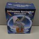 Tanganan Inflatable Spaceship Costume for Adult, Halloween Manned Spacecraft Rocket Costumes Suits Blow up Costumes for Men Women Cool Funny Fancy Dress Party, One size 