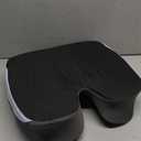 Extra Large Seat Cushion for Tailbone Pain Relief, Ergonomic Office Chair Cushion, Memory Foam Coccyx Cushion, Relief Sciatica and Back Support, Orthopedic Pillow (Blue)