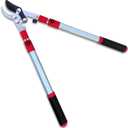 TABOR TOOLS GG21A Extendable Bypass Lopper with Compound Action, 27-40 Inch Telescopic Tree Trimmer, Long Handled Branch Cutter with 1 1/2 Inch Cut Capacity, Makes Clean Neat Cuts.