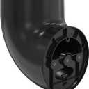 Holicfun Eave Mount for Ring Floodlight Cam Wired Plus/Pro, Blink Wired Floodlight Camera, and Wyze Floodlight Camera v2/Pro - Black