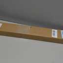 LazBlinds No Tools No Drill 1" Vinyl Mini Blinds, Cordless Blinds for Windows, Light Filtering Horizontal Window Blinds & Shades, 33" W x 64" H, White