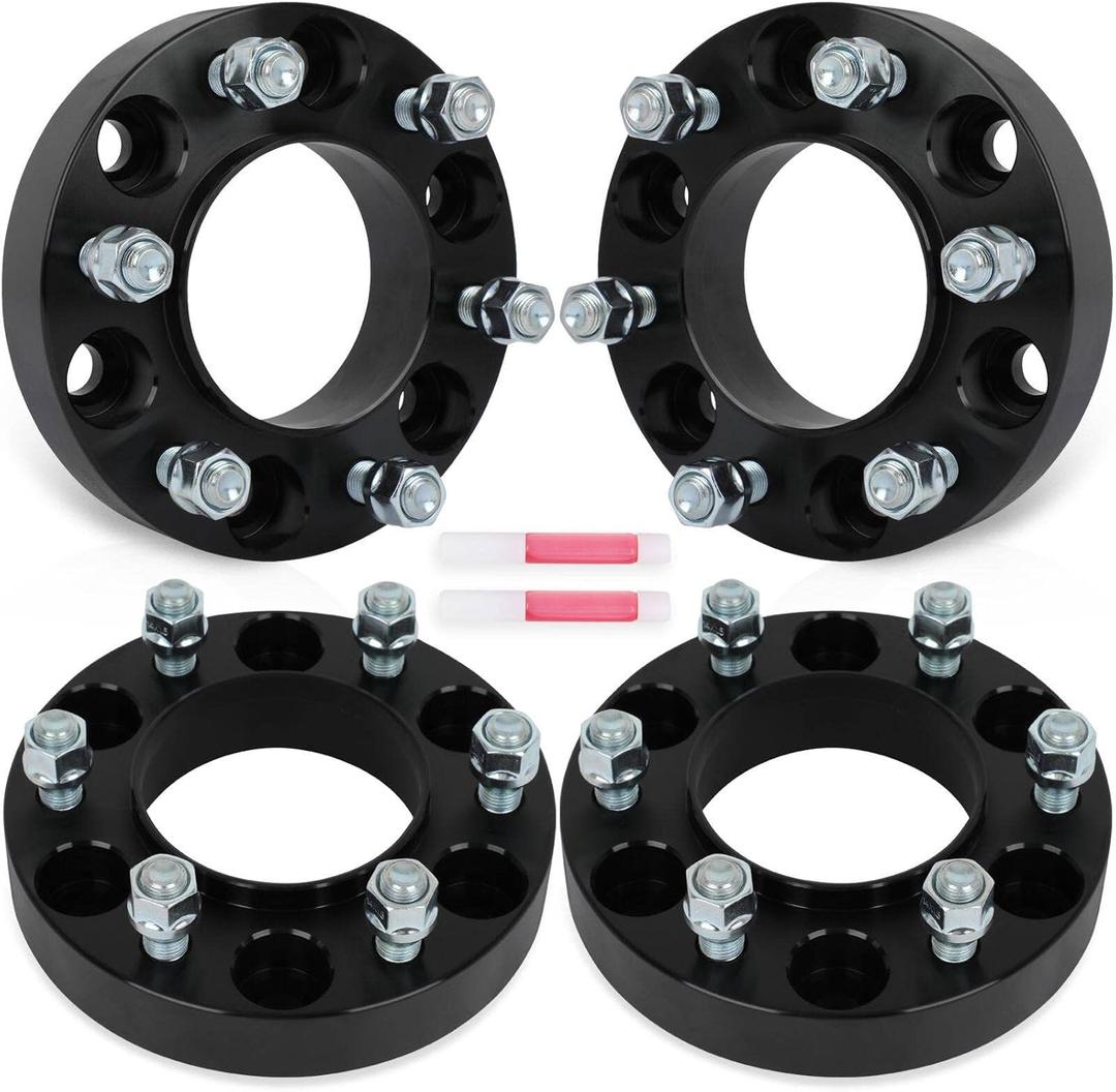SCITOO 4Pcs 6x5.5 Wheel Spacers 1.25 inch Bore 95.1mm Studs 14x1.5 6 Lug Wheel Spacers Fit for Toyota for Tundra 2022-2023,for Lexus LX600 2022-2023