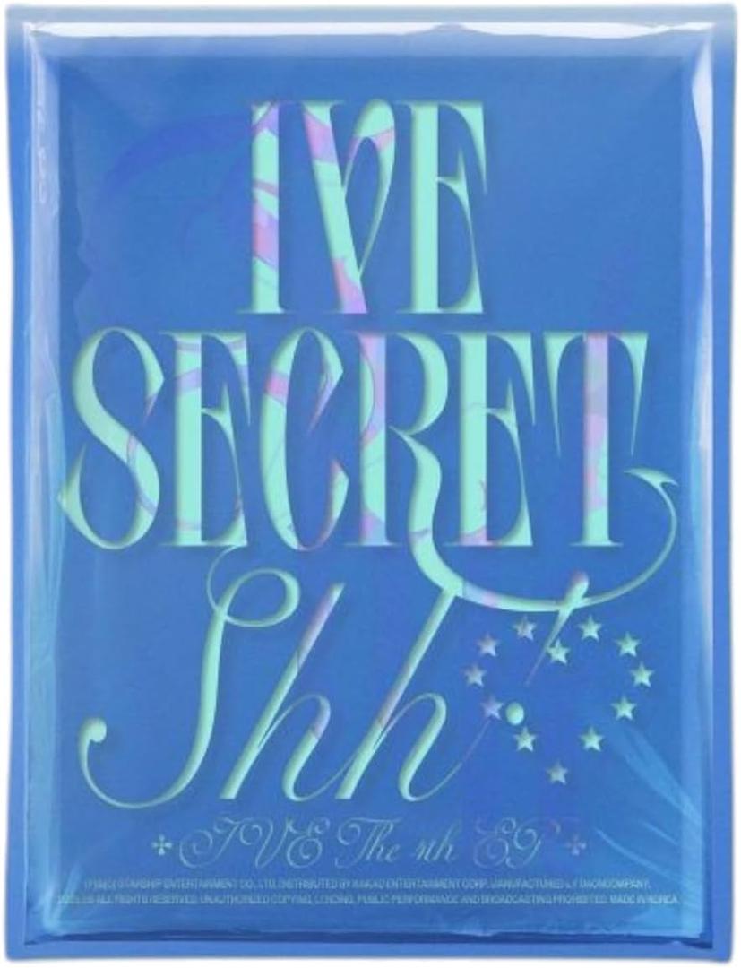 IVE THE 4th EP Album XOXZ [IVE SECRET] Standard Version P.O.B (Shh!)