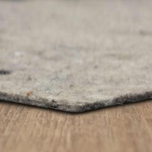 Mohawk Home 9' x 12' 1/4 Rug Pad 100% Felt Protective Cushion, Premium Comfort Underfoot  Safe for All Floors (12' x 9' (Rectangular))
