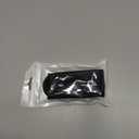 B-Great Ankle Band for Men and Women Compatible with Fitbit Flex 2/One/Zip/Charge 2/Alta HR or Garmin Vivofit/2/3/4/JR Fitness Tracker (Black, Medium)