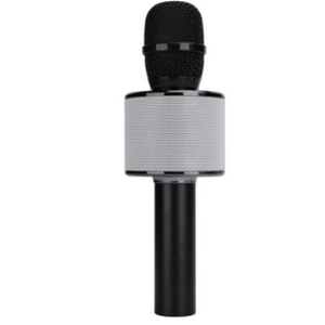 Amazmic Kids Karaoke Microphone Machine Toy Bluetooth Microphone Portable Wireless Karaoke Machine Handheld with LED Lights, Gift for Children Adults Birthday Party, Home KTV