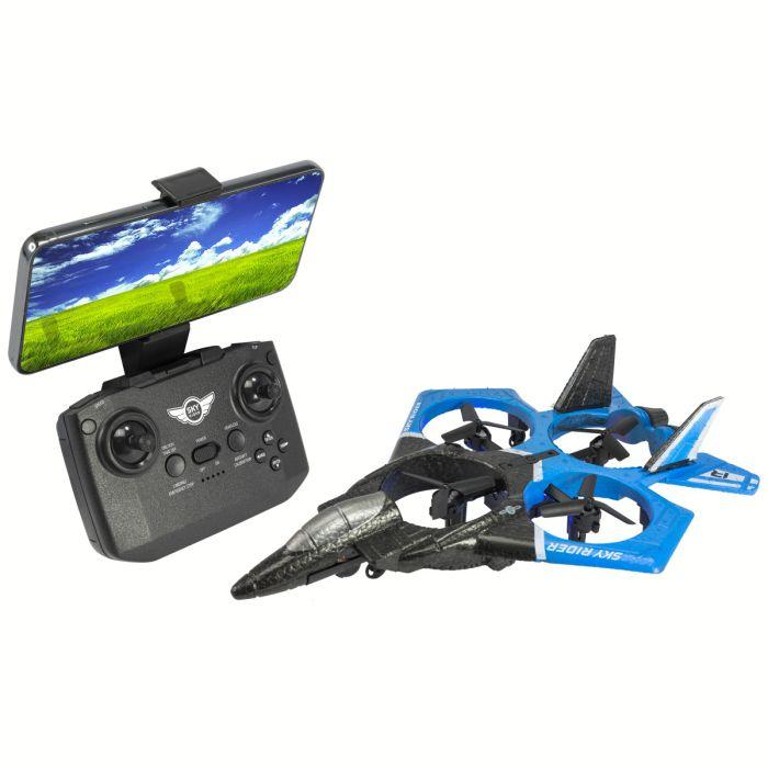 X-34 Styrofoam Jet Fighter Quadcopter Drone w/Wi-Fi Camera