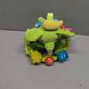 Baby Elephant Musical Stuffed Animals Toy with Light-Up Music & Crinkle Sound Paper,Infant Bilingual Early Learning Education Toys,Tummy Time Toys for 0-3-6-12+ Months Boy Girl, Green