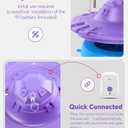 Pool Alarm, Floating Pool Safety Alarms for Inground & Above Ground Pools Loud 110dB Alert, Adjustable Sensitivity, Protection for Kids & Pets (Purple+Blue)