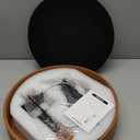 Cat Desk Bed Large Perch Nest with Teaser Easy Install,Space Saving Mount Design,Sturdy Frame,Removable Cushion,Clamp Desktop Attachment Hammock for Home Office,Side Table (Black and Coffee)