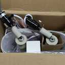 23'' Farmhouse Table Lamps for Living Room Set of 2 with USB C+A Ports, Retro Bedside Lamp for Bedroom, Office, Dining Room, Knob Switch, 3 Color Temperatures, Bulb Included, Beige