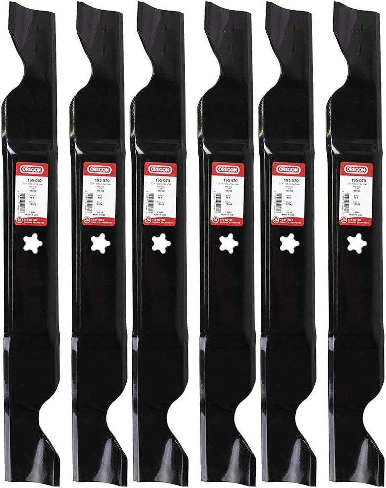 Oregon HI-Lift Blades 195-070 (6 Pack) AYP POULAN 405380 532405380 33266