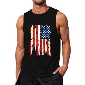 Mens American Flag Tank Top Sleeveless 4th of July Independence Day Tops.L Mens American Flag Tank Top Sleeveless 4th of July Independence Day Tops.L