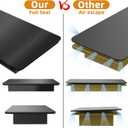 Magnetic Vent Covers (3-Pack) for Complete Sealing, 5.5" X 12" for Home Floor, Wall, and Ceiling Vents Upgraded Thickness for RV, HVAC, and AC Vents, Energy Savings, Floor Vent Not Included