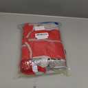 FUAMEY Dog Coat for Large Dogs,Waterproof Dog Winter Jacket with Harness Built in Puppy Cold Weather Coats Reflective Pet Vest with Zipper Warm Fleece Dogs Snowsuit Windproof Red L (L(chest:24in))