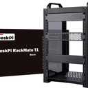 GeeekPi 8U Server Cabinet, 10-inch Server Rack for Network, Servers, Audio, and Video Equipment, DeskPi RackMate T1 Rackmount, 7.87-inch Depth