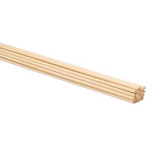 Dowel Rods Wood Sticks Wooden Dowel Rods - 5/16 x 24 Inch Unfinished Hardwood Sticks - for Crafts and DIYers - 25 Pieces by Woodpeckers