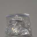 36 Pieces (2",1-3/8",1") Clear Discbound Discs Plastic Binder Rings Expansion Discs Notebooks Planner Discs Binder Accessories Disc Binder System Book Binding Discs for Planner Scrapbooking Supplies