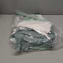 Breling 20 Pcs Baby Muslin Washcloth 12 x 12 Inch 100% Cotton Soft and Absorbent Muslin Washcloth Burp Cloth Wipe Newborn Face Towel for Baby Boy Girl Sensitive Skin(White, Light Green, Green)