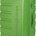 SwissGear 7366 Signature Hardside Expandable Luggage with Spinner Wheels, TSA Lock, Green, Checked-Large 27-Inch