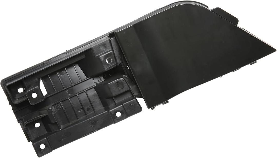 Fuel Door Gas Filler Pocket Housing with White Cover Replacement by AA Ignition - Fits Ford Transit Vans - 150, 250, 350, 350-HD 2015-2024 - Replaces Parts CK4Z-5427936-A, CK4Z-5427936-F, CK4Z5427936J