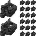 EDISHINE 20-Pack Low Voltage Wire Connector, Landscape Lighting Cable Connectors Weatherproof for Pathway Light/Spotlight/In-ground Lighting, 12/14/16/18 Gauge Cables, UL Listed