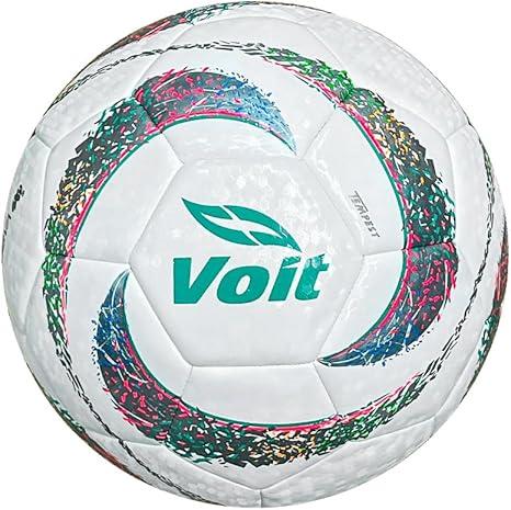 Voit Soccer Ball Hybrid Tech Tempest No. 5 Liga MX Apertura 2023, White/Grey: for Passionate Amateur Players, Built with Cutting-Edge Hybrid Tech Technology