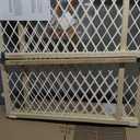Toddleroo by North States - Diamond Mesh Wooden Baby Gate: Pressure Mounted Baby Gate for Doorways - Adjustable 26.5 to 42 Inches Wide - 23 Inches Tall