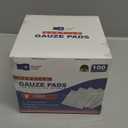 100pc Large Sterile Gauze Pads 4x4 Sterile for Wounds Bulk - 12ply Woven Gauze Sponges 4x4 Sterile - USP IV Breathable Mesh 4x4 Gauze Pads Sterile for Enhanced Absorption - First Aid Medical