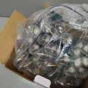 Minetom Vintage C9 LED Christmas Lights Outdoor Warm White, 50 Feet C9 String Lights for Christmas Tree Roofline Holiday Party Indoor Outdoor Garden Patio Backyard Cafe Xmas Decoration, Green Wire