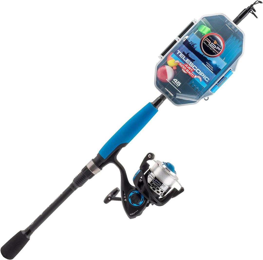 South Bend R2F Performance Series R2F4-JABT-SC Telescopic Rod And Reel