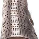 Bella Vita Women's Fashion Casual Heeled Sandal (5.5, Champange Leather)