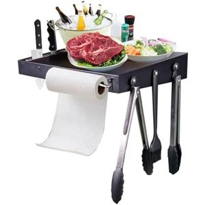 Utheer Grill Side Shelf for Pit boss 700 820 Series Pellet Grill, Heavy Duty Serving Tray Side Shelf Grill Accessories for Pit boss 700, 700FB