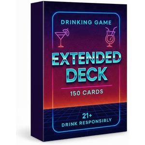 150 PCS Drinking Card Games for Adults Party Game Night - Fun Take a Shot Bar Drunk Games for Freshers Bachelorette Girls Night
