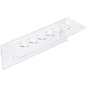 Marketing Holders Acrylic Scissor Organizer Shear Display Clear Professional Wall Rack for Barber Shops Salons Spas and Groomers Hanging Hardware Included