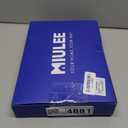 MIULEE Faux Linen Curtains 63 Inch Length 2 Panels Natural Semi Sheer Curtain with Back Tab Rod Pocket, Light Filtering Window Privacy Burlap Drapes for Living Room Bedroom 42W x 63L Linen