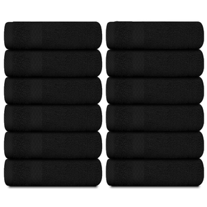 Luxury Wash Cloth Size: 13" x 13". 12 Pack