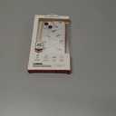 PATCHWORKS Lumina Designed for iPhone 13 5G Case 6.1 inch (2021) Diamond Crystal Clear Never Yellow Shockproof Hard Back Slim Thin Protective Soft Flexible Protector Transparent - Black