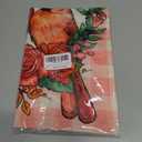 Valentines Day Love Birds Garden Flag 12x18 Inch Double Sided Small Flags, Vintage Red Cardinal Welcome Roses Yard Sign for Front Porch, Lawn, Yard, Outdoor Decor DF956