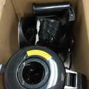 SUSTEAS Cold Press Juicer, 300W, 5.3" Large Feed Chute, 1.5L Capacity, Automatic Feeding, High Yield, Easy to Clean, Ideal for Whole Fruits & Vegetables, Black