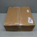 Tv Tray Table Set of 2, 8-Level Adjustable Height Couch Side Table90 Tilt Angle Adjustments C-Shaped End Table, with Phone & Tablet Slot Sofa Computer Desk for Couch, Sofa, Bed, Chair, Living Room (Brown)