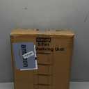 Storage Shelves - 5 Tier Shelf Organizer, Sturdy Metal Garage Shelving with Adjustable Leveling Feet, Space-Saving Shelves Organizer for Pantry, Laundry, Kitchen (18" x 12" x 57", Black)