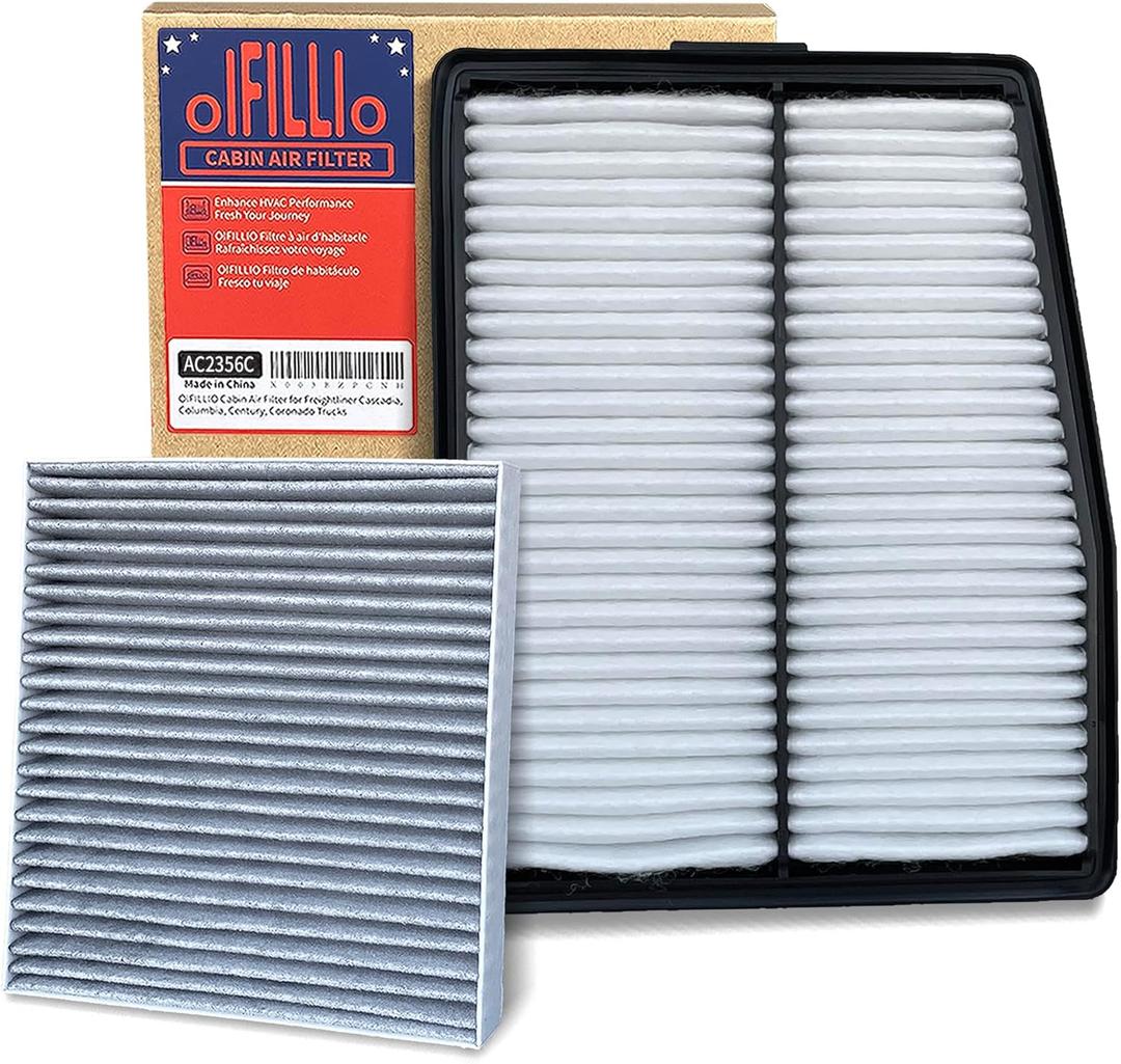 Engine Cabin Air Filter for Tucson Hybrid (2022-2025), Santa Fe Hybrid (2021-2025), Sorento Hybrid (2021-2025),Sport-age Hybrid (2023-2025), 28113L5100&97133L1000