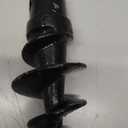 Bolt-On Spiral Point Auger, with 2 Pack 3 Point Auger Cutting Edge, for Heavy-Duty Augers, 3 Point Post Hole Digger